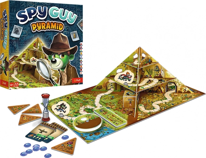 Spy Guy: pyramída – postrehová stolová hra TREFL