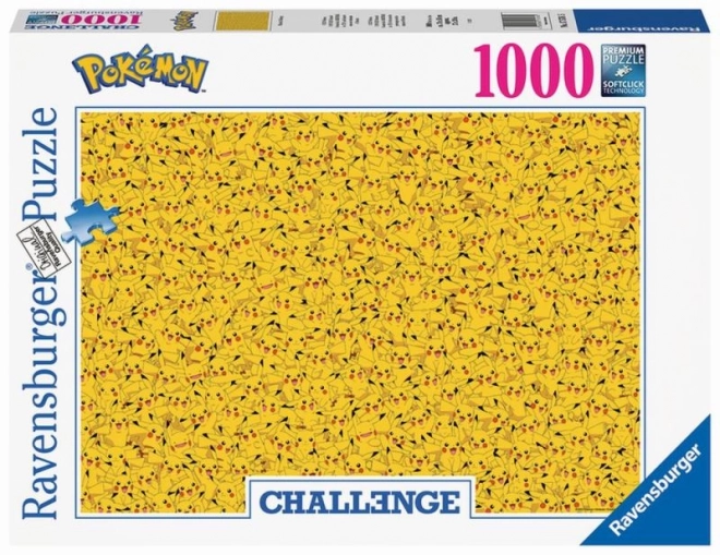 Challenge Puzzle: Pokémon Pikachu 1000 dielikov