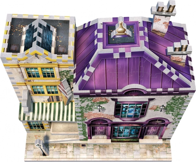 3D puzzle Harry Potter: Madam Malkinová a Zmrzlinárstvo Florea