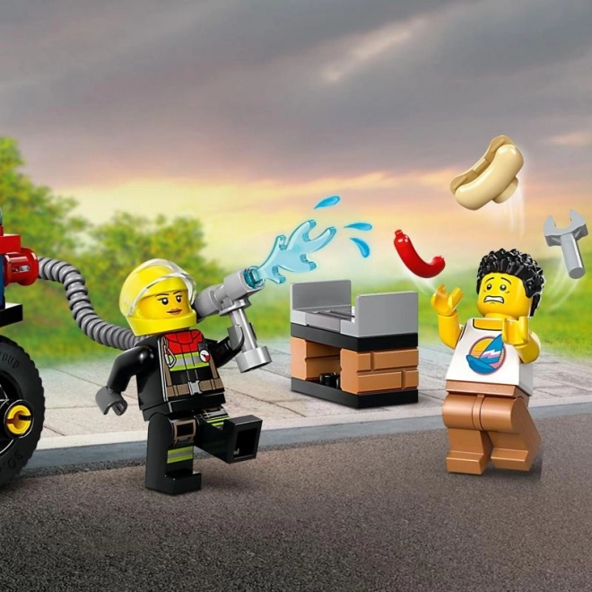 LEGO City Hasičská záchranná motorka