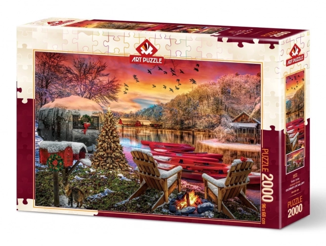 Puzzle Tábořiště 2000 dielikov