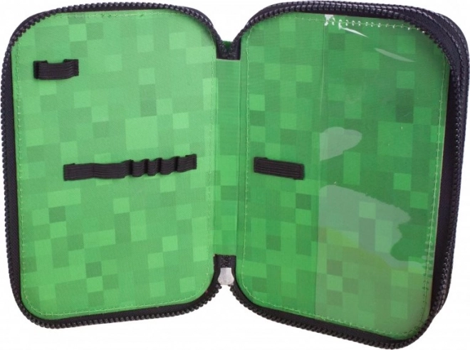 Školský peračník Minecraft Alex a Steve trojposchodový