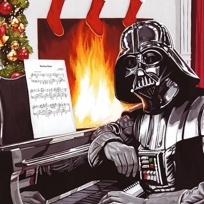 Trefl puzzle Star Wars: Vianoce s Darth Vaderom 1000 dielikov