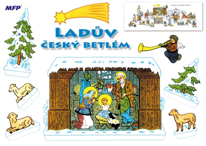 Ladův český papierový Betlehem