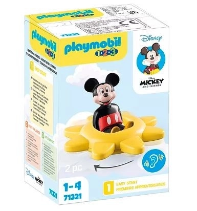 Súprava s figúrkou Mickey Mouse a slnečná hrkálka