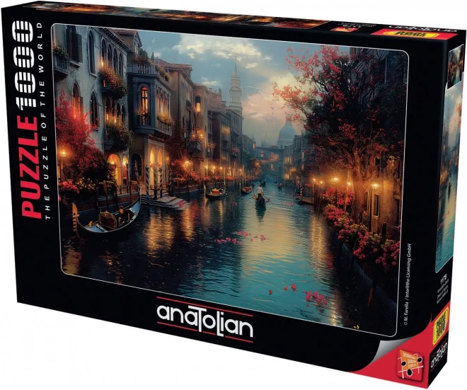 Puzzle Úsvit v Benátkach 1000 dielikov