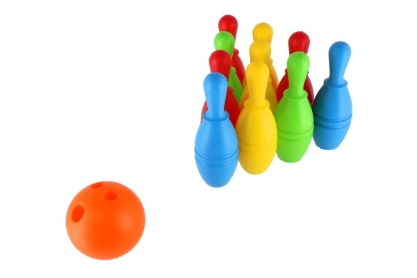 Plastové bowlingové kuželky 21 cm