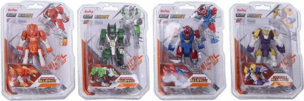 Transformačné robotické zviera 9 cm
