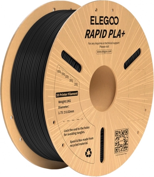 Vlákno pro 3D tlač ELEGOO Rapid PLA+ čierny