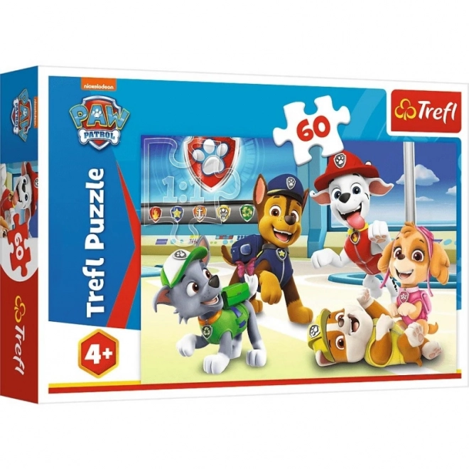 Trefl: Puzzle 60 dielikov - Vo svete psíkov / PAW Patrol