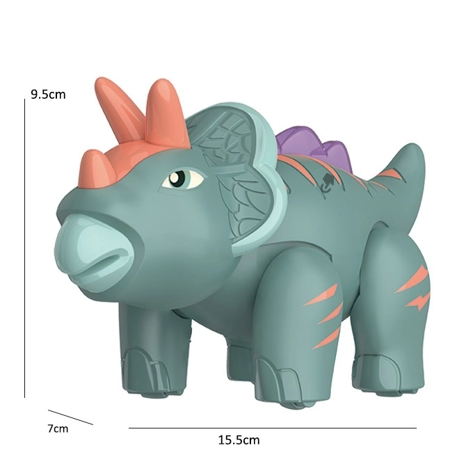 Skladací magnetický triceratops