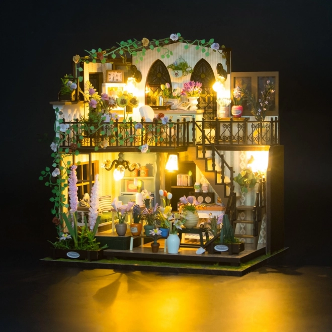 Miniatúra domu Darcyin kvetinový dom