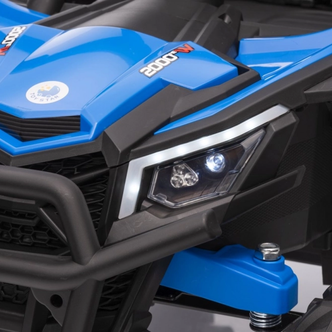 Elektrické detské vozítko Buggy Madman UTV-MX modré