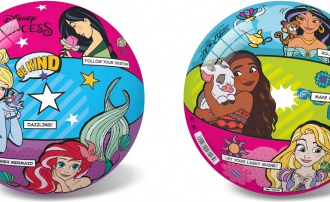 Lopta s motívom Disney princezien 23 cm