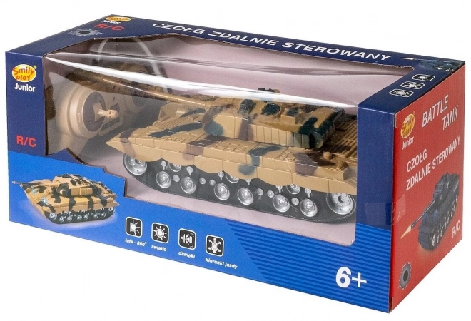 Zábavný RC tank s nabíjačkou 