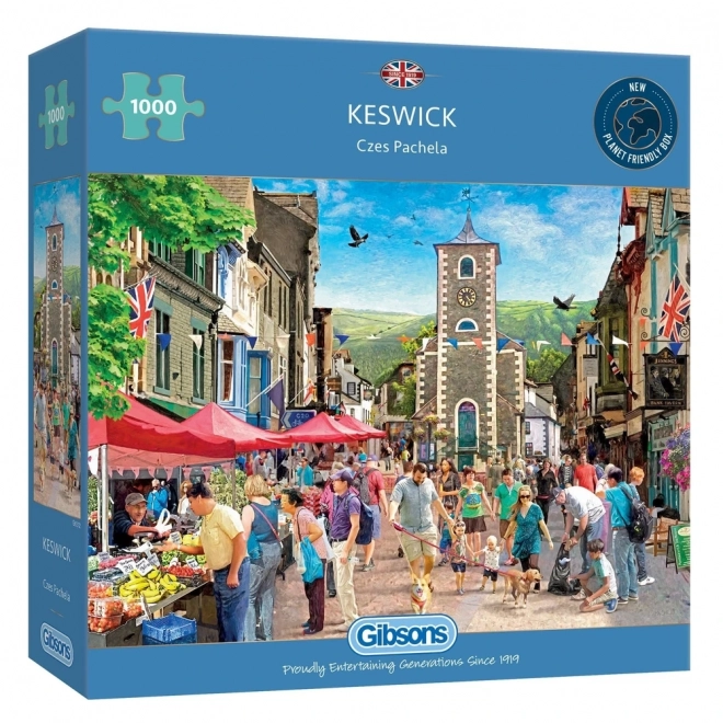 Puzzle Keswick v Anglicku 1000 dielikov