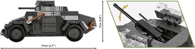 Sada stavebnice Sd.Kfz. 222