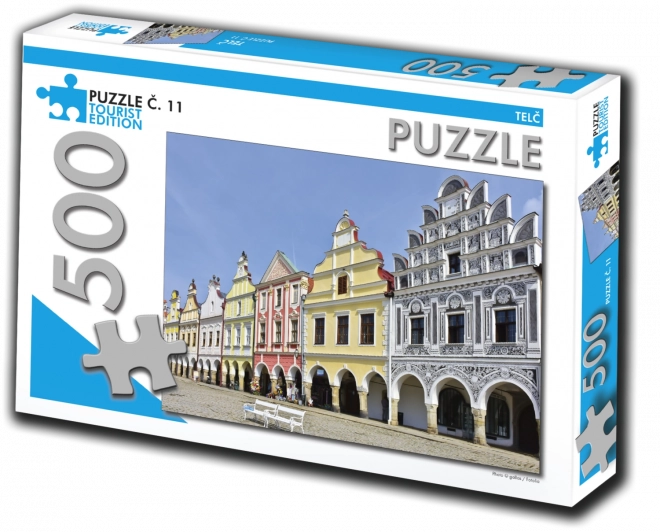 Turistické puzzle Telč 500 dielikov
