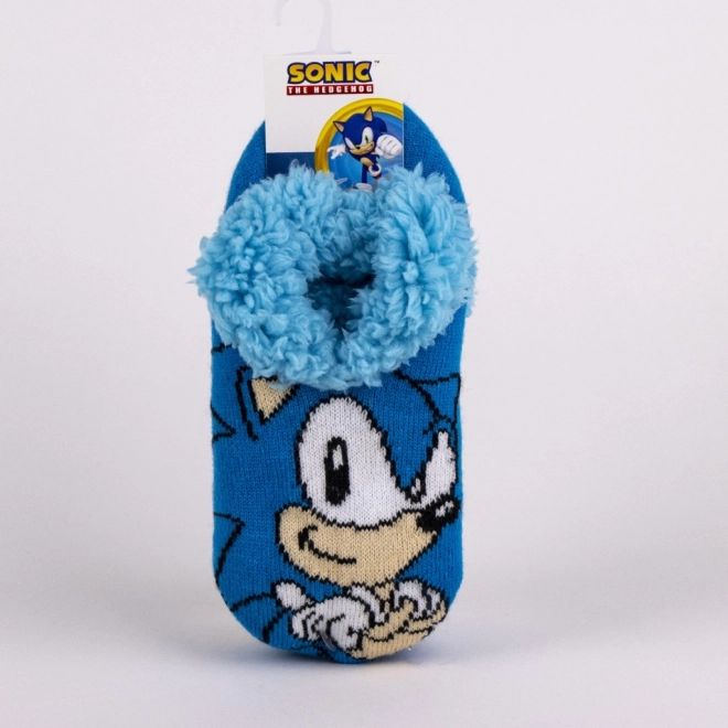 Domáce papuče s kožušinkou Sonic