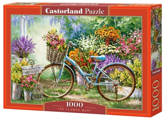 Puzzle Květinový trh 1000 dielikov