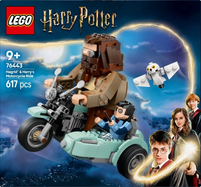 Lego Harry Potter Motorkové dobrodružstvo Hagrida a Harryho