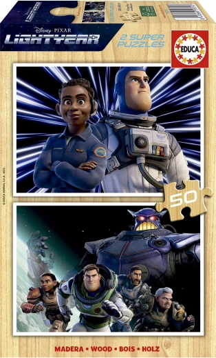 Educa drevené puzzle Lightyear