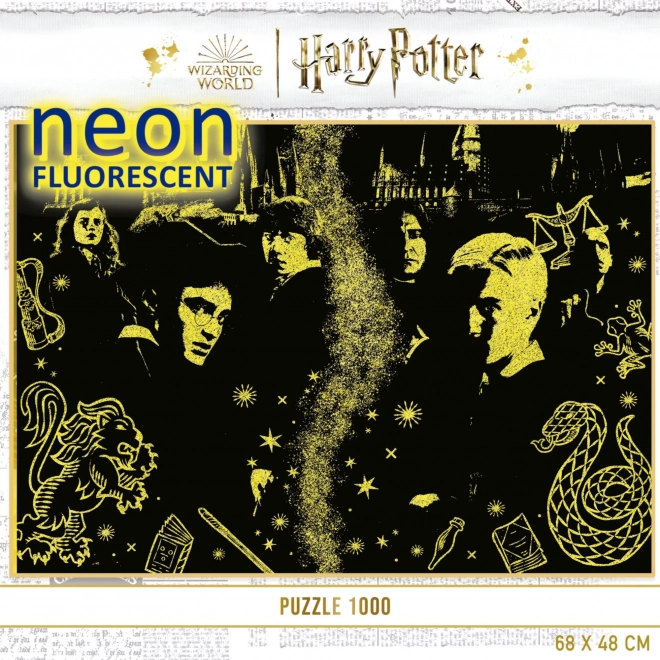 Svietiace puzzle Harry Potter 1000 dielikov