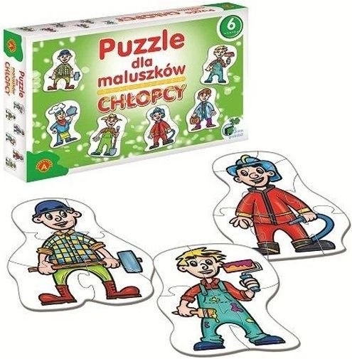 Puzzle pre malých chlapcov