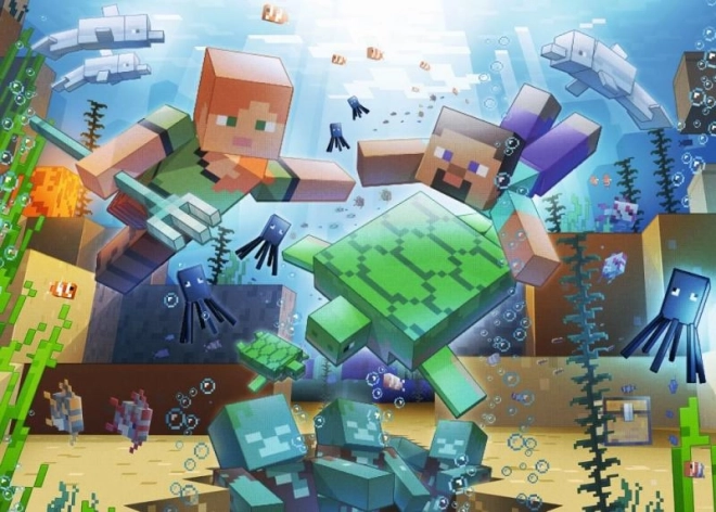 Puzzle Minecraft 1000 dielikov