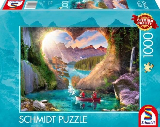 Puzzle Láska k horám 1000 dielikov