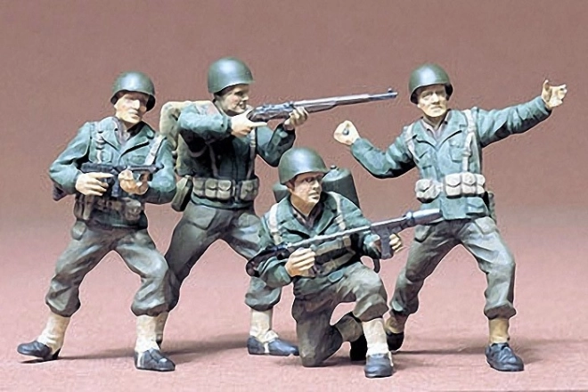 Plastové figúrky U.S. Army pechota