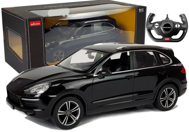 R/C auto Porsche Cayenne Turbo čierne 1:14