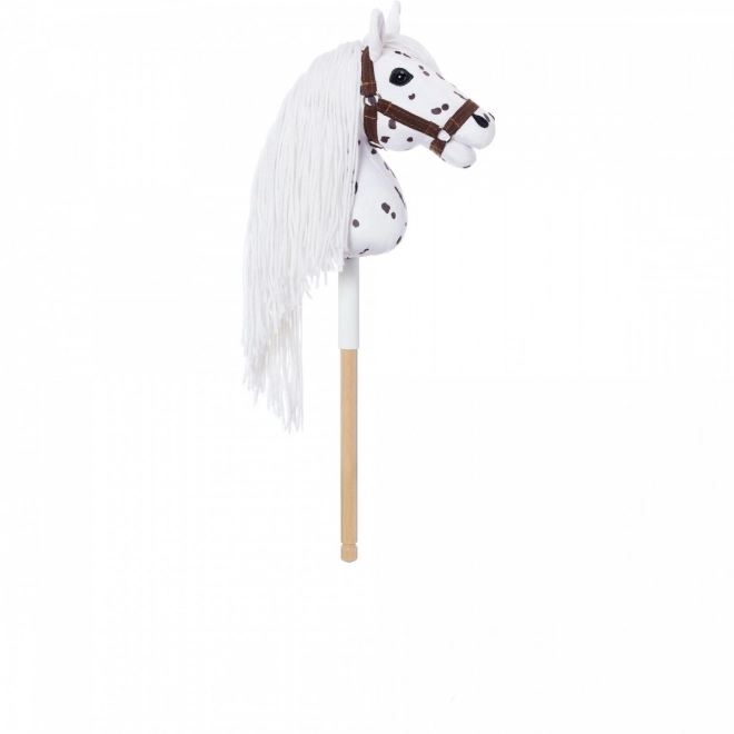 Hobby Horse HOPPIHORSE A4 Leopard - biely