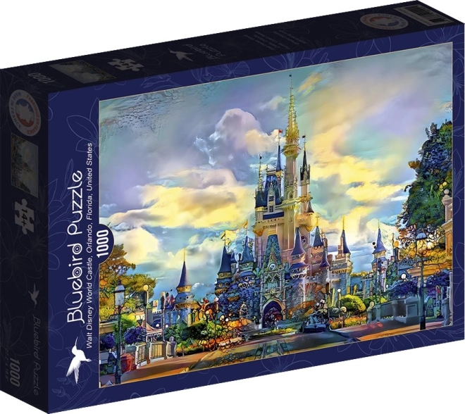 Puzzle Disney World Zámok Orlando Florida 1000 dielikov