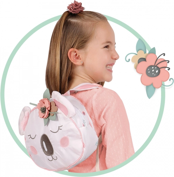 DeCuevas skladací kočík pre bábiky s batôžkom Koala 81 cm