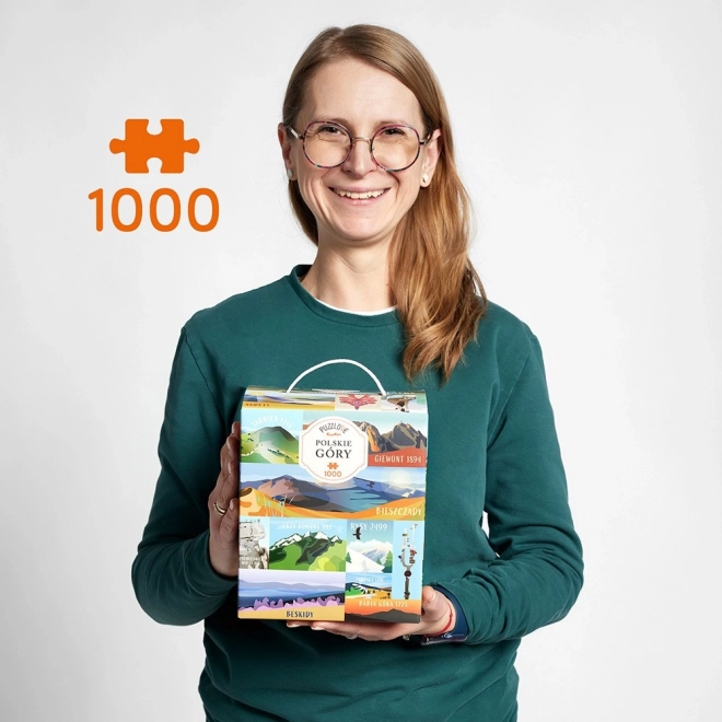 Puzzle Puzzlove Poľské hory 1000 dielikov