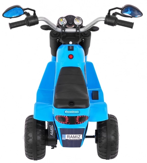 Motorka MiniBike s akumulátorom pre deti modrá