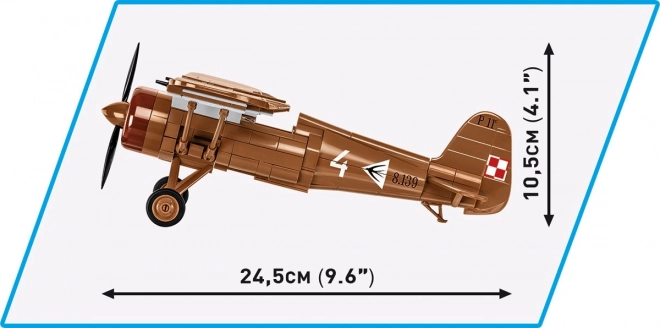 Historický model PZL P.11c – COBI II. svetová vojna