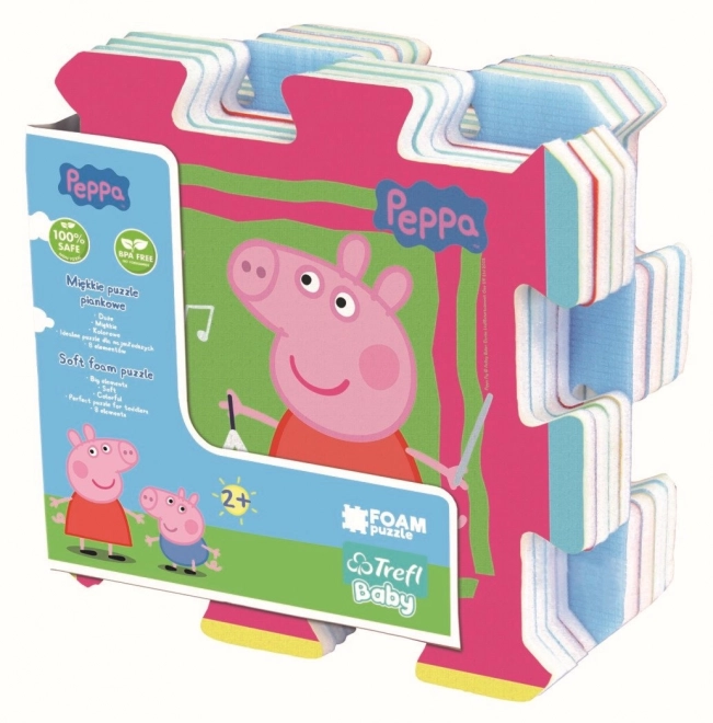 Penové puzzle Prasiatko Peppa