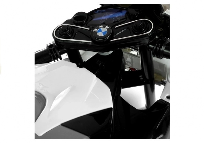 Motorka na akumulátor BMW S1000RR strieborná