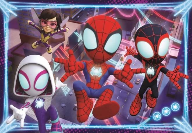 Clementoni Puzzle Spidey A Jeho Úžasní Priatelia Maxi 24 Dielikov