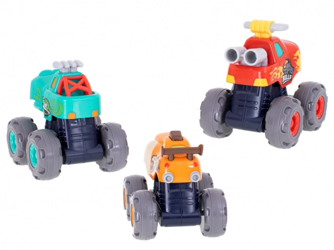 Hračky monster trucky sada 3 ks Hola