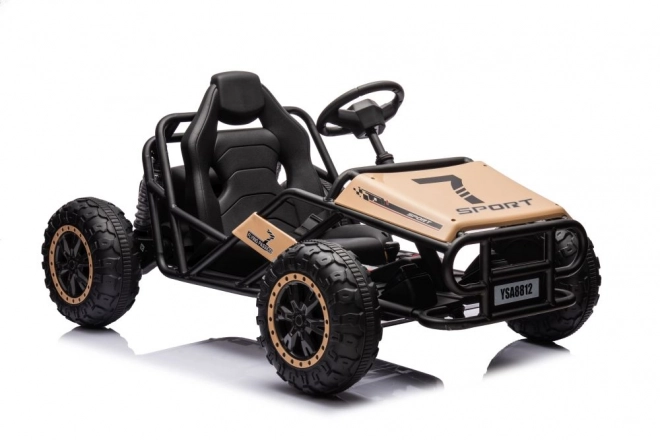 Auto na batérie Buggy Khaki 24V