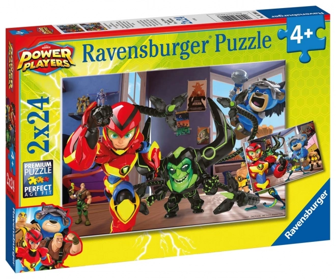 Ravensburger Puzzle Power Players 2x24 dielikov