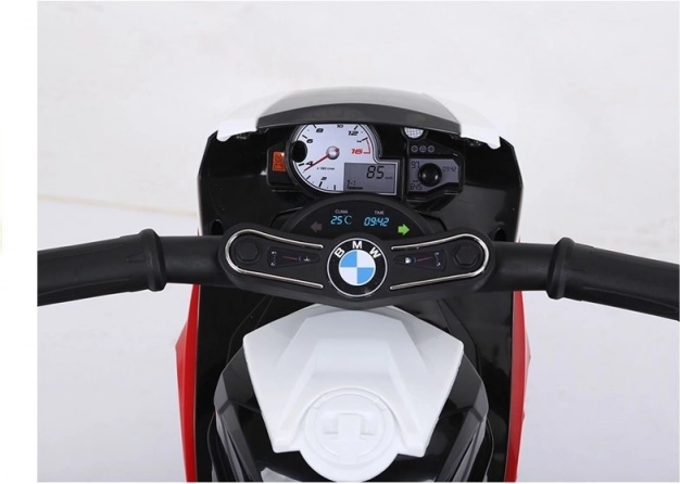 Motor na akumulátor BMW S1000RR trojkolesový červený