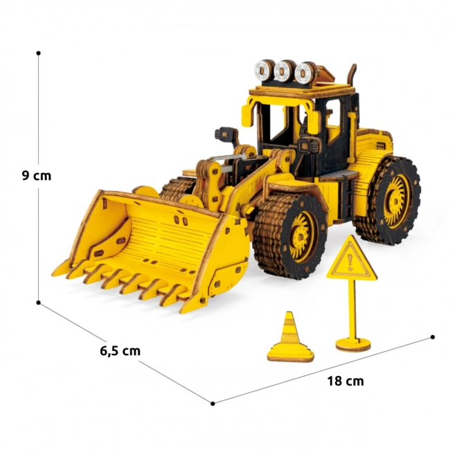 RoboTime Drevené 3D puzzle - Nakladač