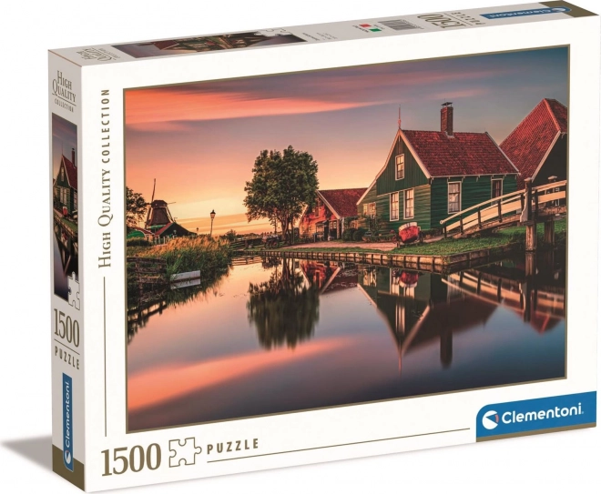 Clementoni Puzzle Vesnice Zaanse Schans 1500 dielikov