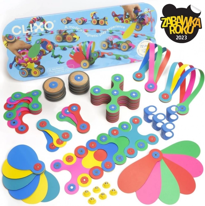 Clixo Wheel Creator - Magnetická Stavebnica