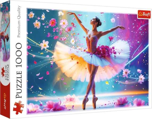 Puzzle 1000 dielikov – tancujúca balerína Trefl
