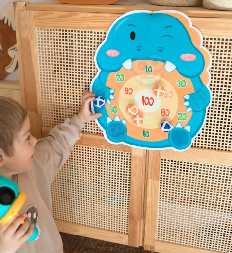 Farebný terč s bodovaním